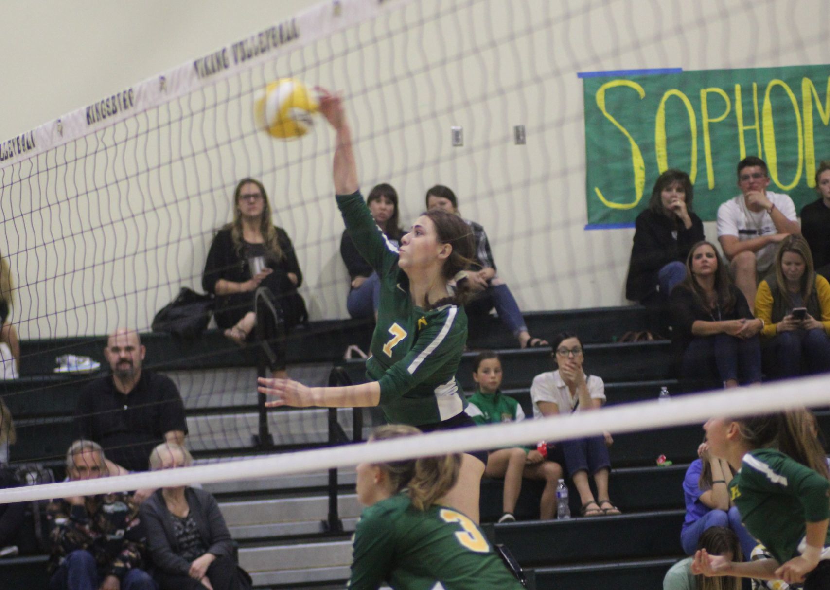 Vikings sweep the Bears on senior night